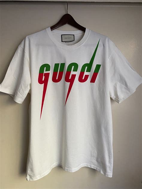 white gucci shirt ebay